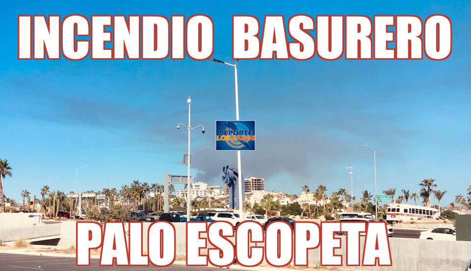INCENDIO BASURERO “PALO ESCOPETA” #ACTIVO

Se reporta incendio en proceso en el basurero de #PalodeEscopeta, personal del Departamento de Bomberos de San Jose del Cabo 🚒 atiende el #siniestro  Ayuntamiento de Los Cabos.