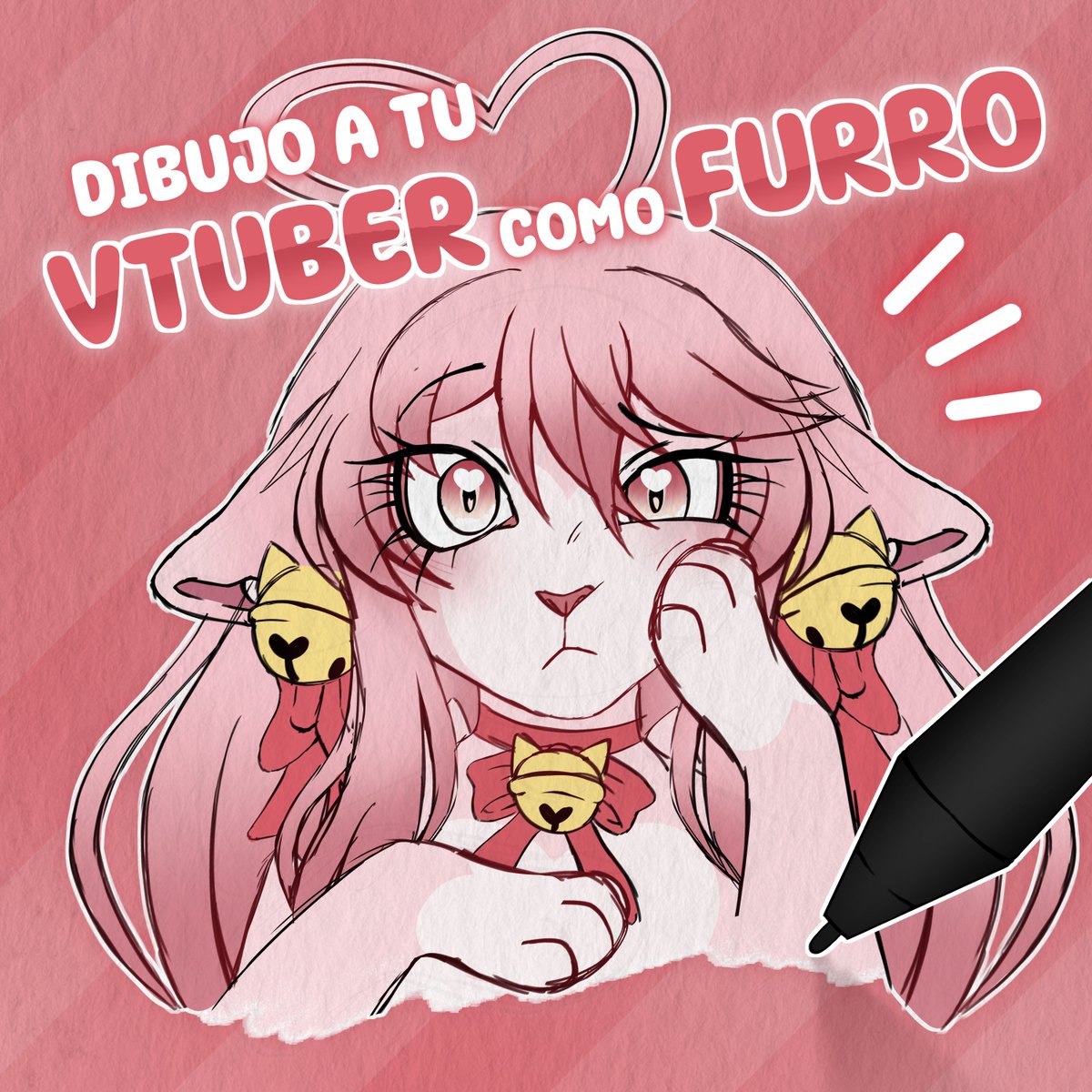 🎨✧ Dibujo a tu 𝗩𝗧𝗨𝗕𝗘𝗥 como 𝗙𝗨𝗥𝗥𝗢 ✧🎨

Reglas: 
♡ Sígueme y dale RT a este post!
♡ Pon el png/hoja de referencia de tu modelo en los comentarios

Si quieres un animal específico, hazmelo saber! Sino elegiré yo uno sorpresa ⋆˙⟡♡

#vtuberartraffle #VtuberES