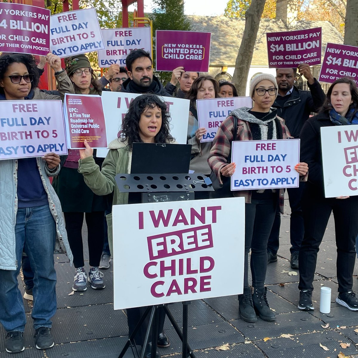 nycpa's tweet photo. The child care crisis is pushing families out of New York — and hurting our economy. We must step in.

This #WorldChildrensDay, we join @NY4ChildCare in pushing for Universal Public Child Care as a necessary investment in our children's development and in our communities. #UPCNY https://t.co/f0fJbmhuHg