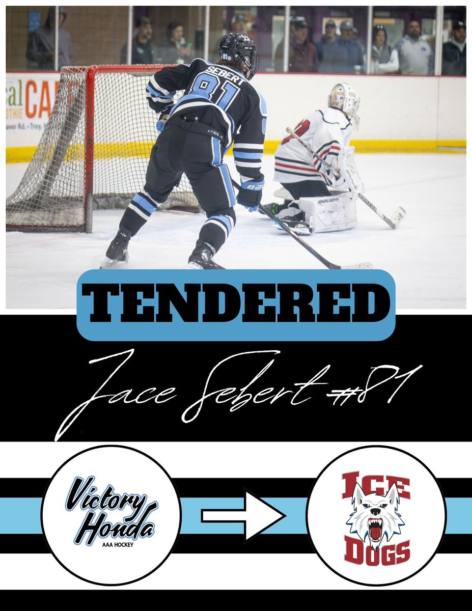 RealVHHockey's tweet photo. Congratulations to Jace Sebert on his Tender to the Alaska Fairbanks Ice Dogs (NAHL)! https://t.co/z7O2LJS3l9