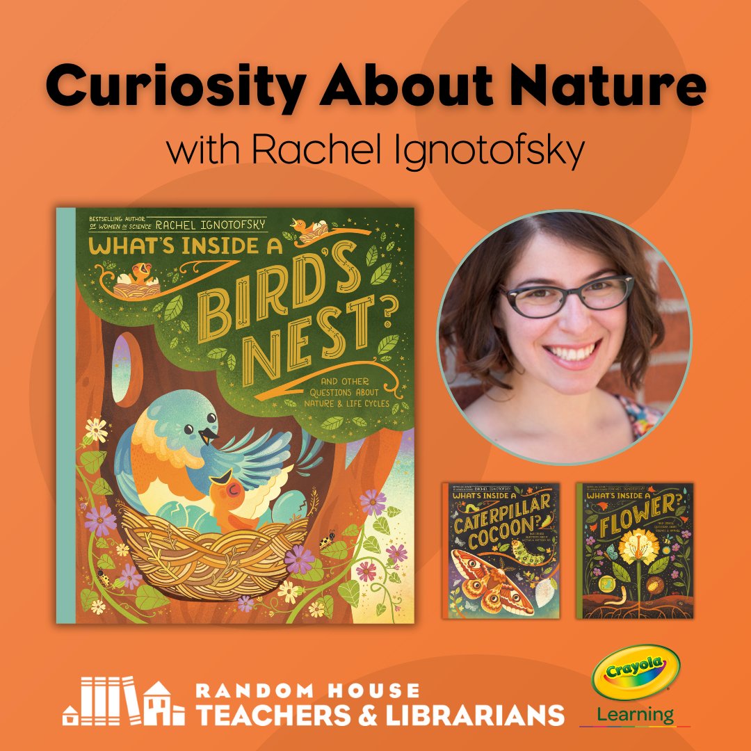 🌿✨ Dive into nature with <a href="/CrayolaLearning/">Crayola Learning</a> &amp; <a href="/ignotofsky/">Rachel Ignotofsky</a>, author-illustrator of the What’s Inside series! 🎨🌱 Learn how young artists can draw inspiration from the world around them, then join a fun how-to on drawing a dome nest! 🖌️

 Watch now: bit.ly/40Hr7pH