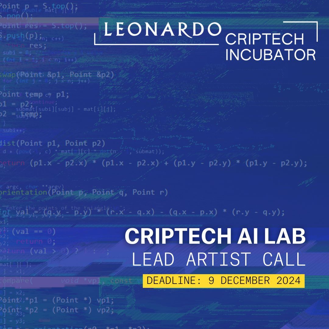 Leonardo is seeking a disabled artist to lead the 2025 CripTech AI Lab! This virtual incubator explores the intersection of disability and artificial intelligence through workshops, fellowships, and a public exhibition.

Learn more
👉buff.ly/4eFHUwo

#LeonardoISAST