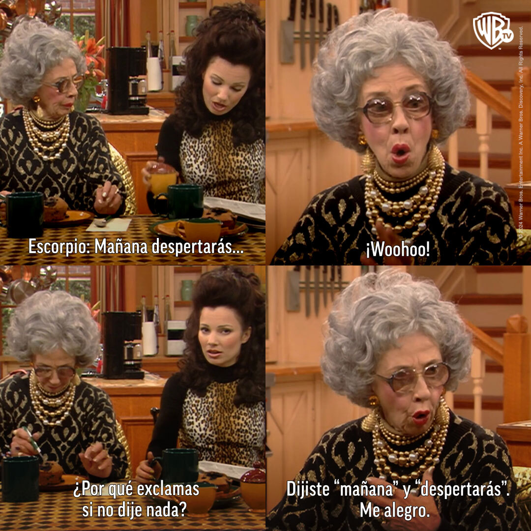 WarnerChannelLA's tweet image. Yetta es escorpio, ahora entendemos todo 🤣😂.

#TheNanny