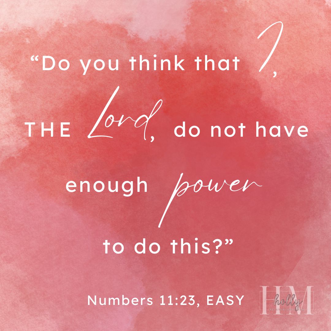 HollyDMurray's tweet photo. God has all the power and ability to fulfill His promises to us. So spend time in His Word every day. Too often, God is only limited by our faith. He can heal the tiniest wounds in our hearts if we surrender them to Him, and He can handle the greatest battles we face, too. https://t.co/1i6htsf8hW