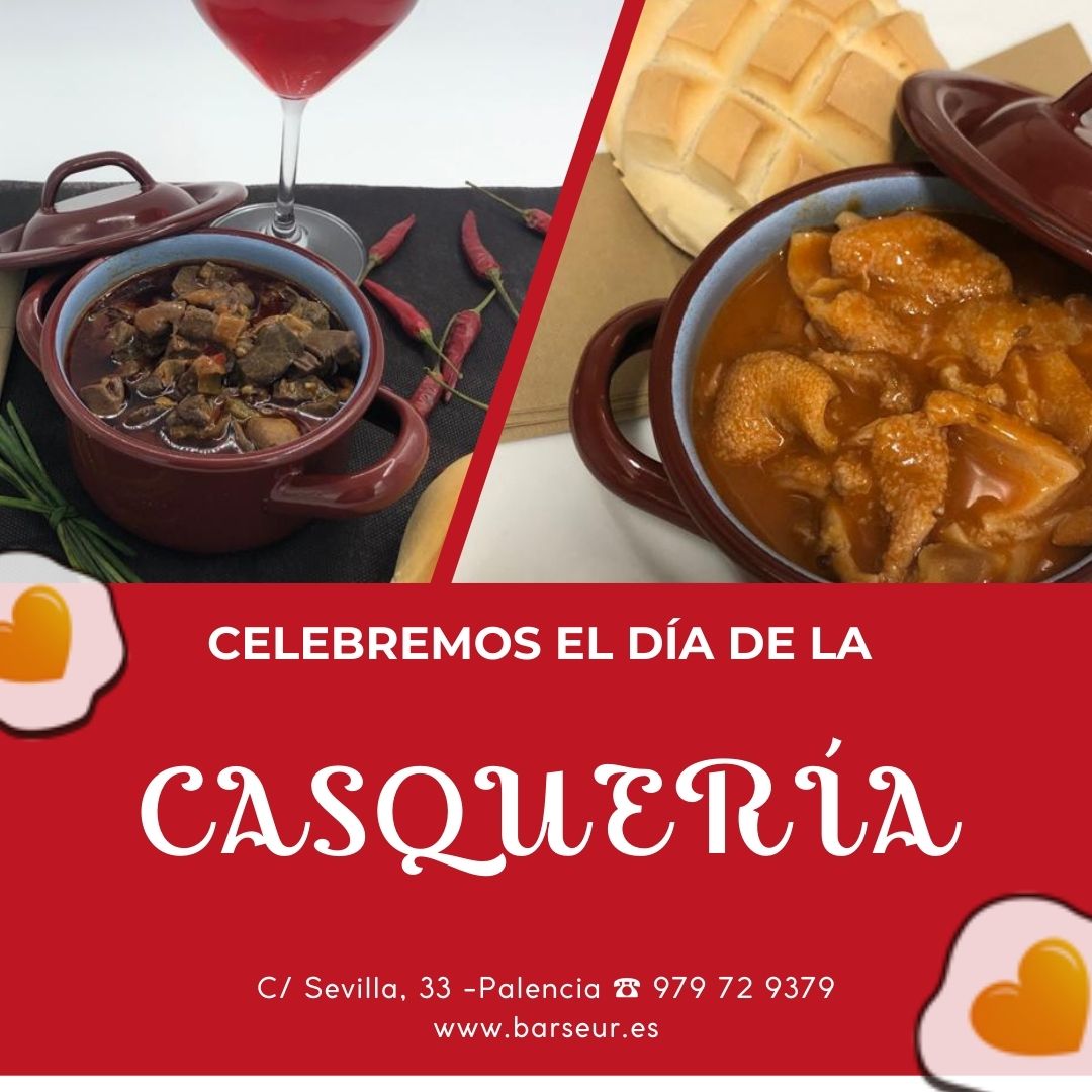 SeurBar's tweet photo. Celebraremos el día de la CASQUERÍA con comida con……MUCHO ROCK AND ROLL!!!
Bar Seur - C/ Sevilla, 33 -Palencia ☎ 979 72 9379 https://t.co/A2QP6UDUWj
#ComidaCaseraparallevar #BarSeur #ComidaconRockandRoll #ExpertosEnCasquería https://t.co/YOX0aSvR7v