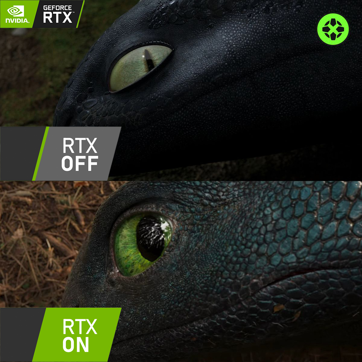 Watching the new How To Train Your Dragon live action trailer forced me to make this comparison 😂

#Nvidia #NvidiaRTX #RTXOn