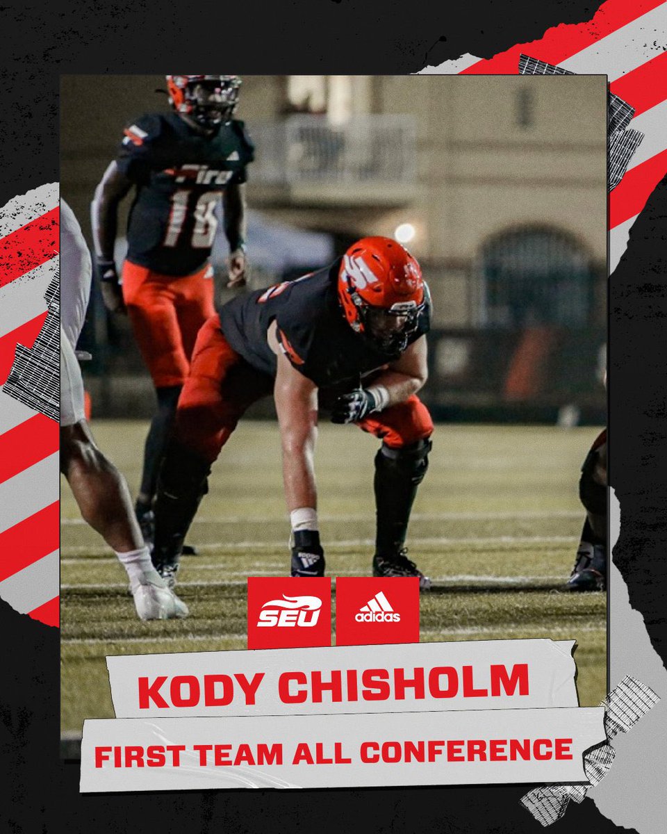 CoachHeldreth's tweet image. 1st time in SEU history to have had 4 Offensive Lineman named to the All-Conference team in a single season

Extremely proud of this group for what they accomplished this season. Ended up leading the way for the #9 Rushing offense per game in the nation! 

#RTB 
#FuelTheFire