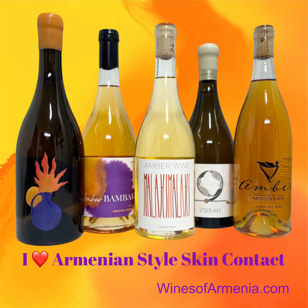 winesofarmenia.com/collections/or…

#SkinContactWine #OrangeWine #AmberWine
#WineLover #WineTasting  #ArmenianWine
#ArmenianOrangeWine
#ArmenianVineyards #ArmenianGrapes #ArmenianWineCulture
#ArmenianWineTradition #winesofarmenia #armenianwines #StepanBaghdassarian #alwaysdrinkthegoodstuff