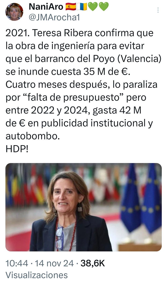 MximoMe66931541's tweet photo. @Santi_ABASCAL @vox_es Lo que nunca ha ocurrido en este país desde que gobiernan los socialistas con lo peor y con los enemigos de España. Que podía pasar... https://t.co/74mWQDovIM