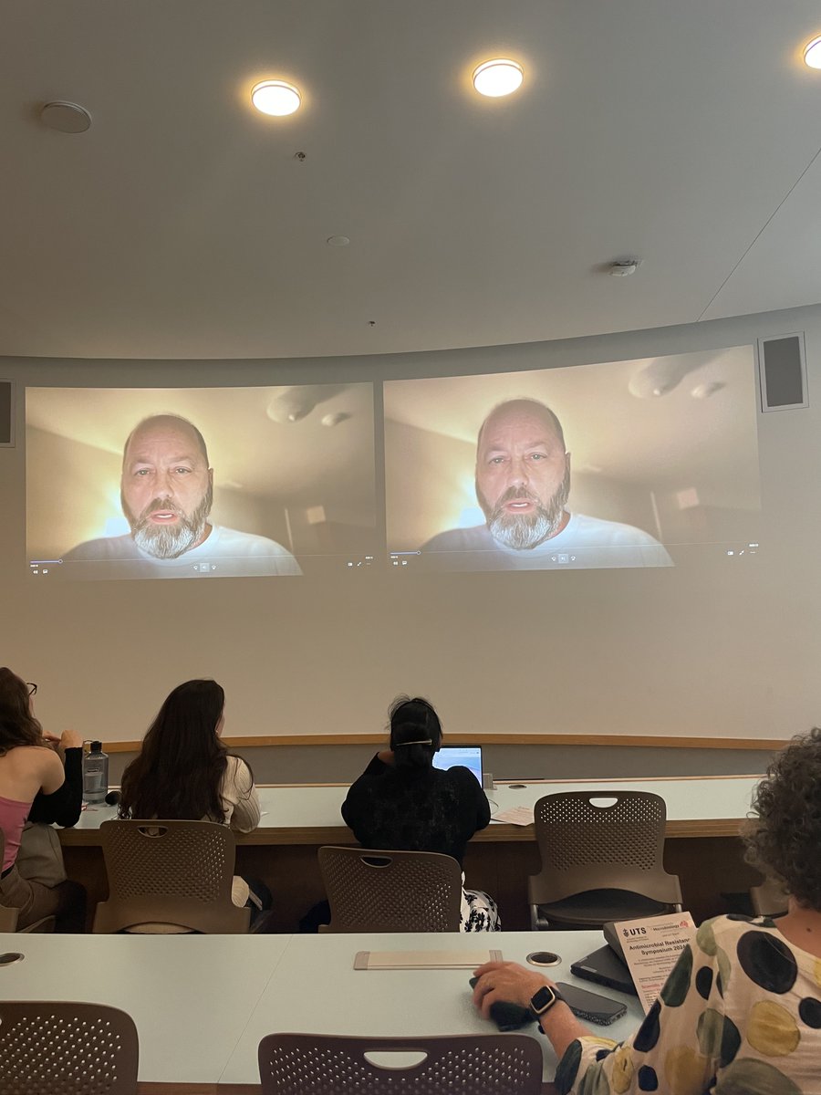 Australian Institute for Microbiology & Infection (@aimi_uts) on Twitter photo Our very own <a href="/MehradHamidian/">Mehrad Hamidian</a> kicking things off and a message from our Director @garrymyers to open the Symposium.
#microbiology #AMR Our very own <a href="/MehradHamidian/">Mehrad Hamidian</a> kicking things off and a message from our Director @garrymyers to open the Symposium.
#microbiology #AMR
