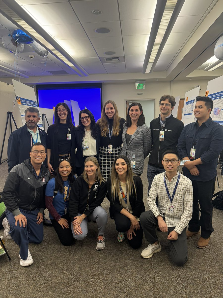 Amazing research team! <a href="/chocchildrens/">CHOC</a> <a href="/UCIrvineSurgery/">UC Irvine Surgery</a> <a href="/peter_t_yu_md/">Peter T. Yu, MD MPH</a>