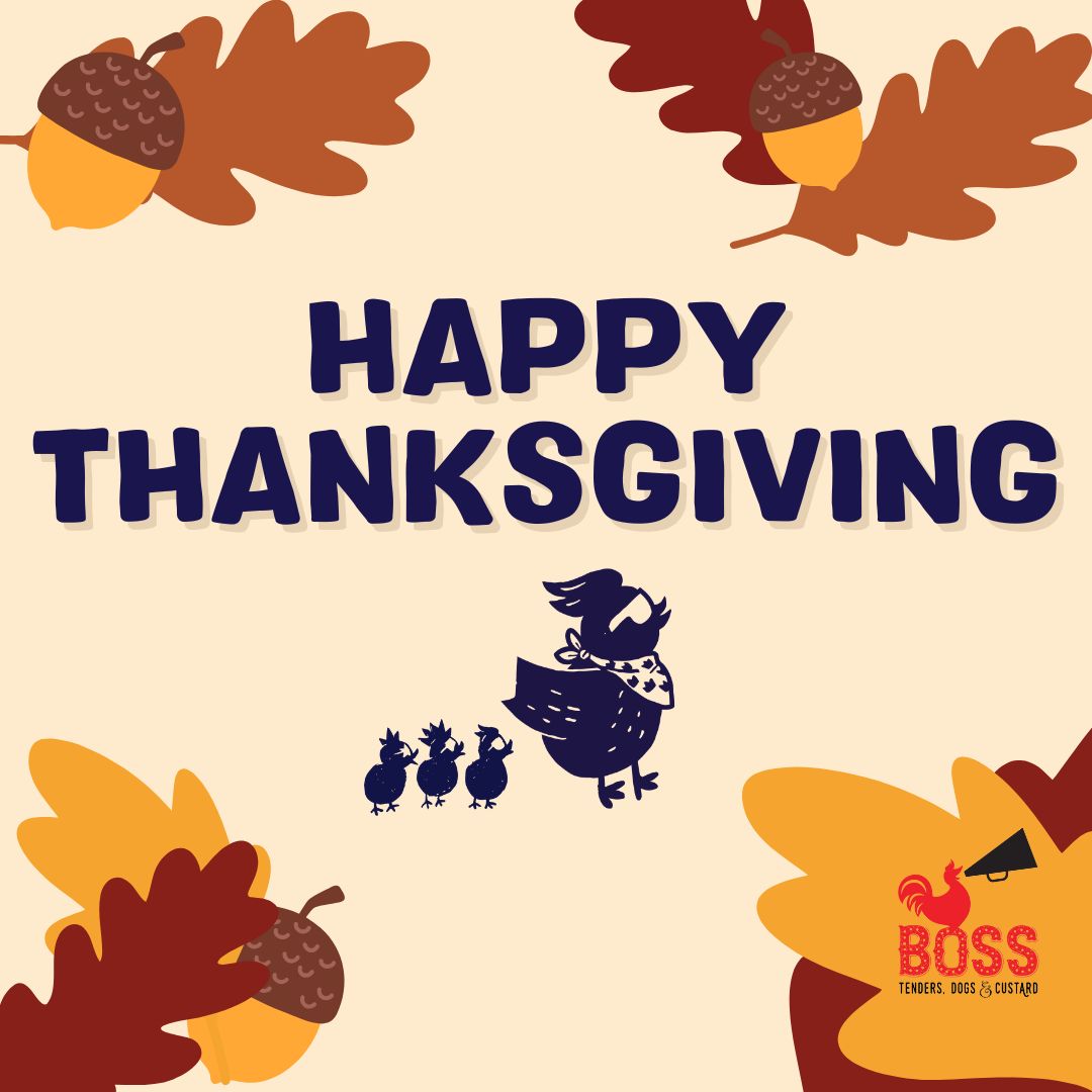 bosschicken915's tweet photo. π HAPPY THANKSGIVING from BOSS! π
All of our locations are closed today and will resume normal hours tomorrow.
Gobble Gobble! π£π
#TurkeyDay #GobbleGobble #Thanksgiving2024 #GetBossed #ElPaso https://t.co/qKLcQ9C6Rz