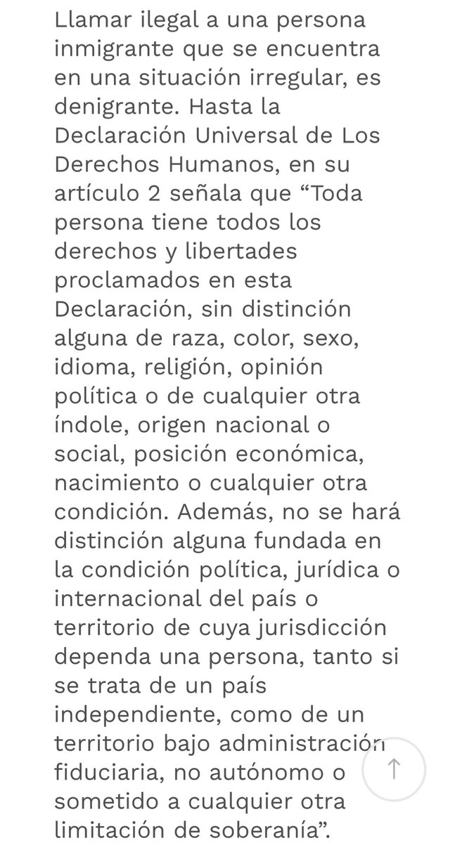 chepitillo1's tweet photo. Nadie es ilegal en este mundo. Sean serios y usen los términos correctos. #Demos5 @ristomejide https://t.co/nVESjtBdh4