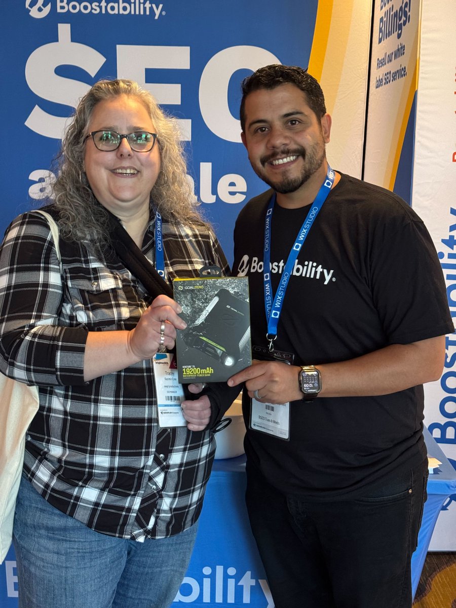 Boostability's tweet image. Congratulations to Tracey, the winner of our giveaway prize—a Goal Zero Power Bank!⚡ We’re so excited to celebrate your win and hope this helps you stay powered up wherever you go. Thank you for visiting our booth! 🎉

#Boostability #GiveawayWinner #GoalZero