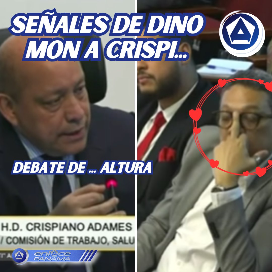 Un debate de altura en la asamblea. Crispiano pregunta y Dino contesta