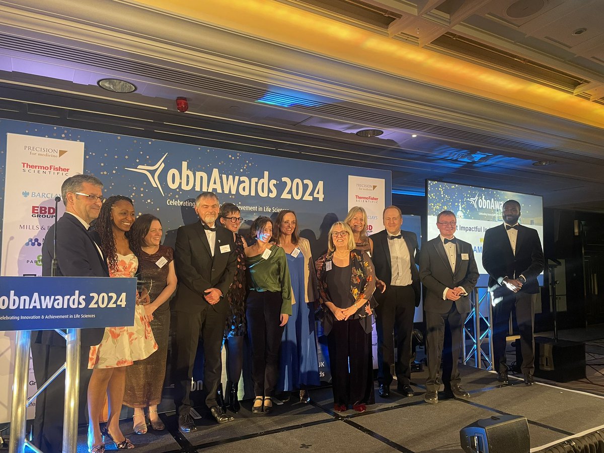 Congratulations to CF AMR Syndicate for winning the Most Impactful Industry Collaboration award. #OBNAwards