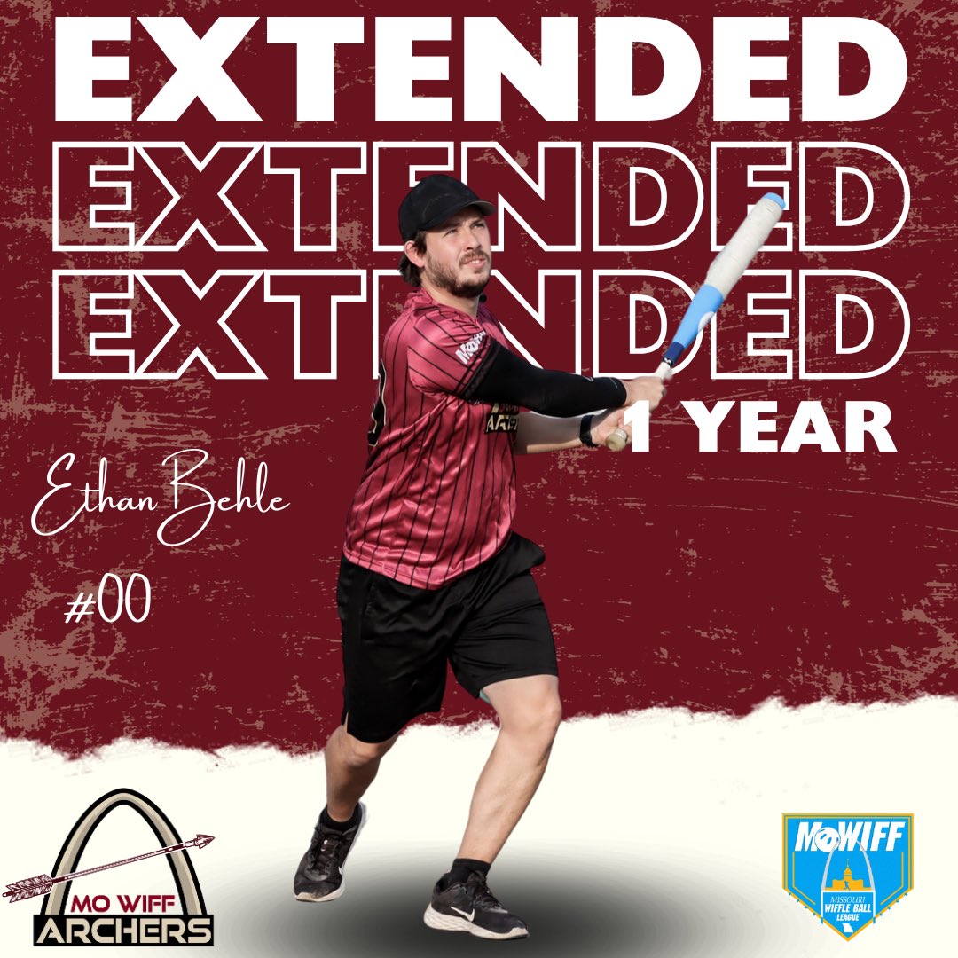 MO_Wiff's tweet image. ‼️ Contract Signings ‼️

The Archers have signed 4 players from their 2024 roster. Tony and JRich were key players for the archers in season 4. Ethan and Brad both had part time roles last season. 

#mowiff #wiffleball #season5 #resign #extensions #contracts