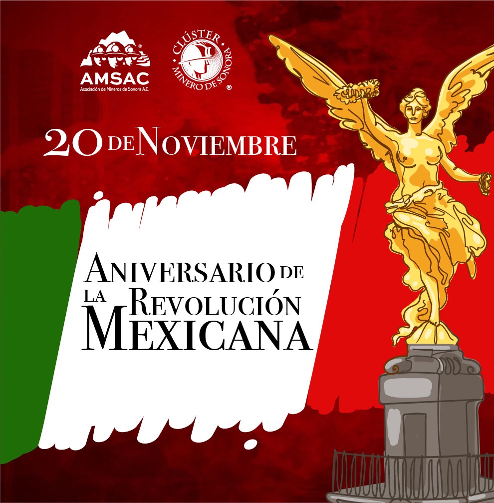 🎉¡Feliz 20 de noviembre! 🎉
Recordamos con orgullo a nuestros héroes y las raíces de nuestra nación. 🇲🇽
#RevolucionMexicana 
<a href="/AMSACSONORA/">AMSAC</a>