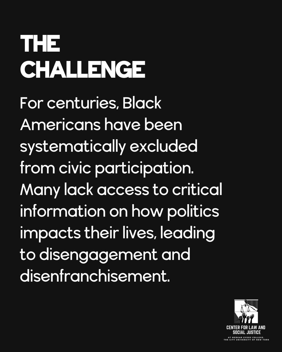 Center for Law and Social Justice at MEC, CUNY tweet media