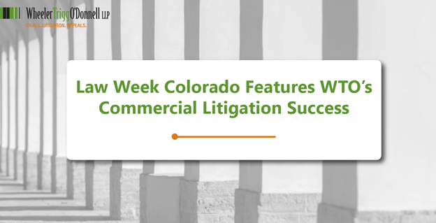 Wheeler Trigg O'Donnell LLP tweet media