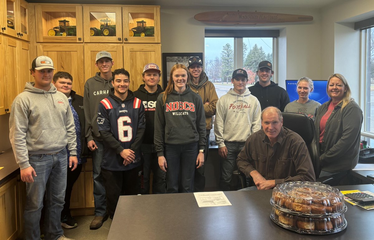 Thank you Farmers Union of the Southern Valley for supporting our teaching efforts at the NDSCS Kosel Family Agriculture Land Lab by arranging the seed that was planted in the spring.  They have also provided support and chemical since the Lab began in 2018.