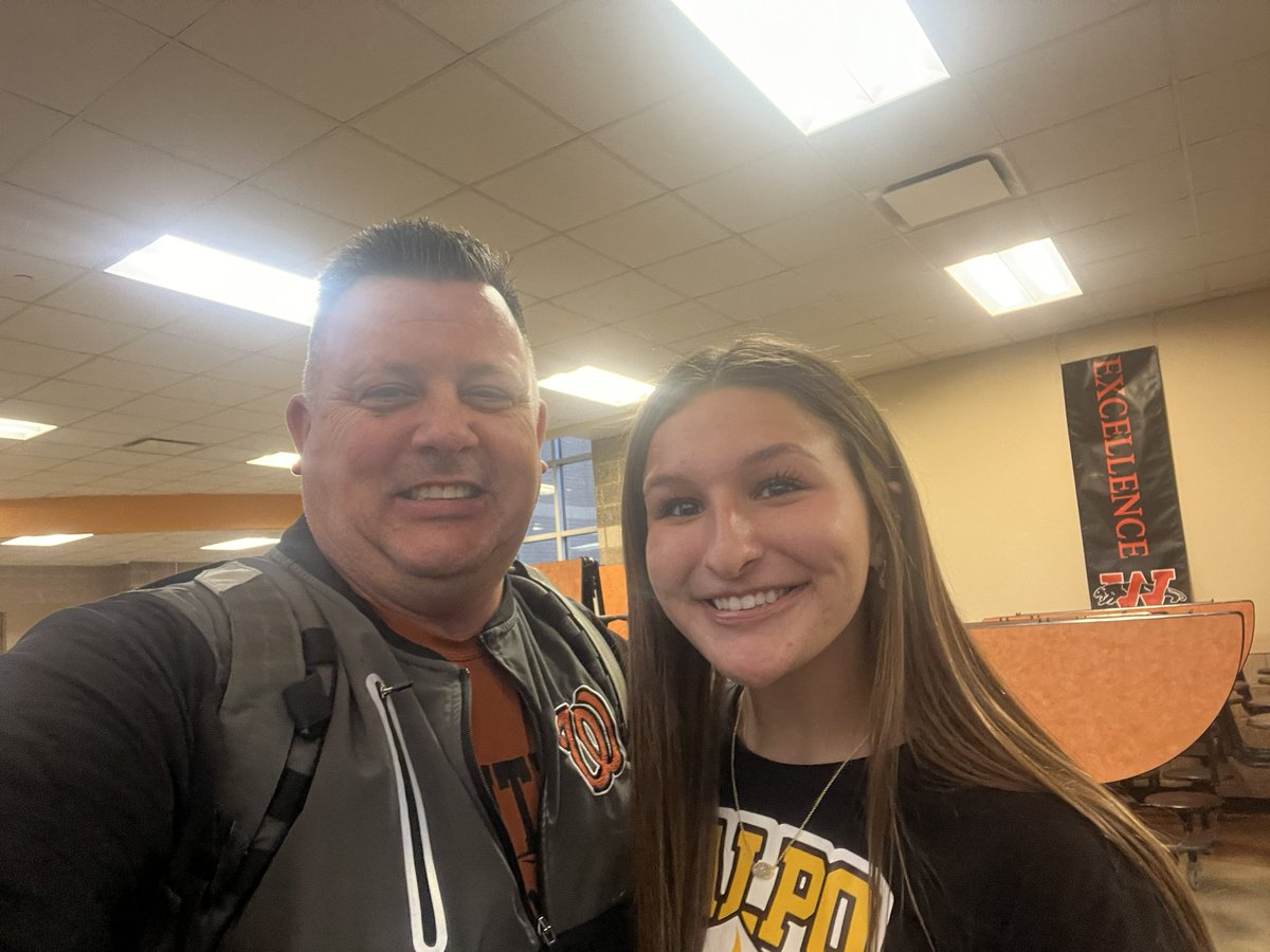 Humphrago's tweet photo. #Valpo is getting a good one in @JennaFlessner !  Her softball coach said, “she’s the kind of gal that will run through a brick wall for the team.”  I’ve know Jenna since she was 3, and on behalf of the brick walls in the neighborhood- that’s a fact!  Very proud of you Jenna! https://t.co/crWQGyrWlA