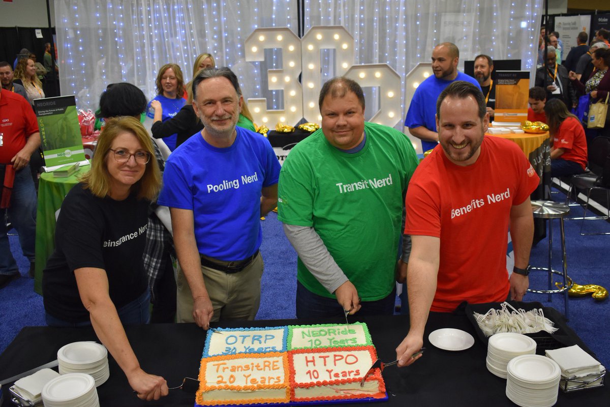 Yesterday at the Ohio Public Transit Association Expo, NEORide celebrated 10 years of service with lots of cake! Thank you to all who stopped by to celebrate with us and to those who made the last 10 years possible. 🎂🎉

<a href="/OHNeedsTransit/">OPTA</a>