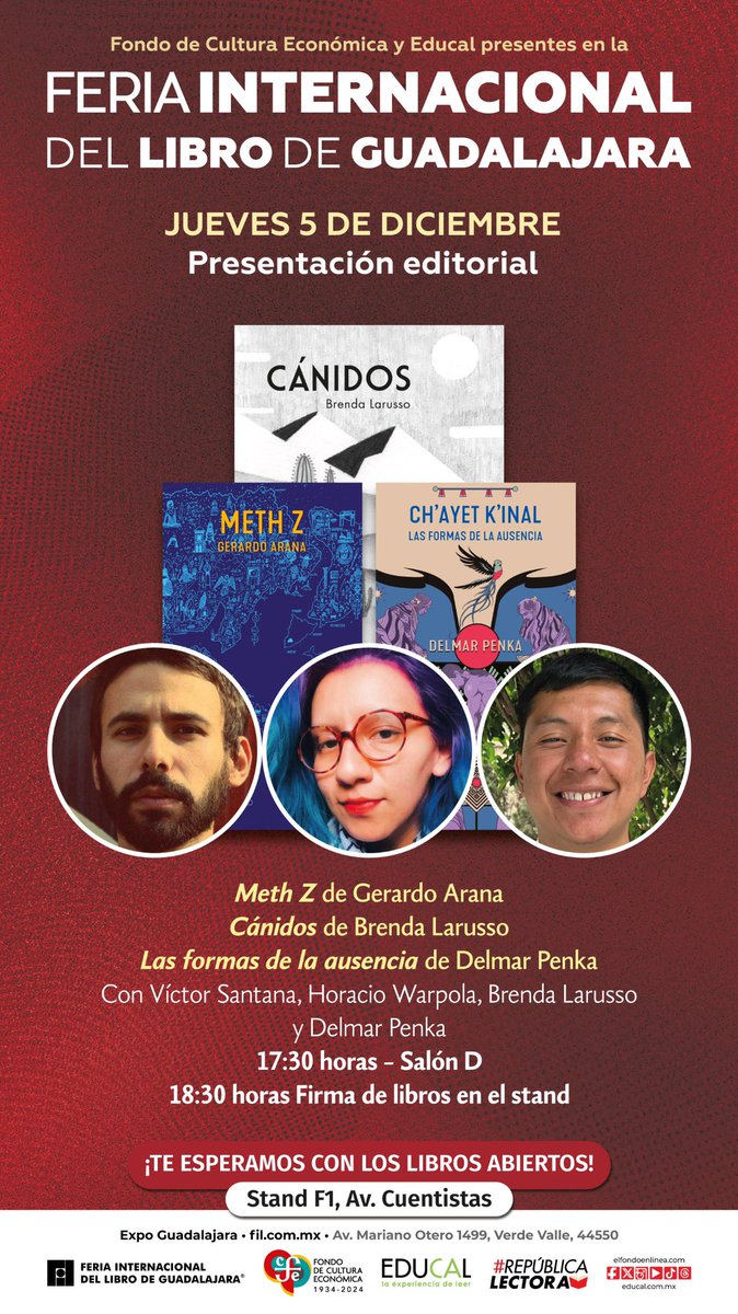 Nos vemos en <a href="/FILGuadalajara/">FIL Guadalajara</a> para hablar de la reedición del Meth Z del Flaco Arana.