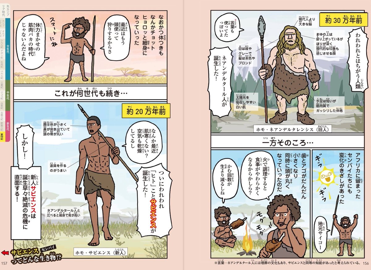 イーブイの日なんだけど、我々の祖先にホモ・ハイデルベルゲンシスってのがいる。
https://t.co/1PdUJWTznF
彼らがアフリカを出てヨーロッパで進化するとネアンデルタール人になり、アフリカに止まると我々ホモ・サピエンスに進化する。僕は彼らを人類史のイーブイと呼んでいる。
#イーブイの日 
