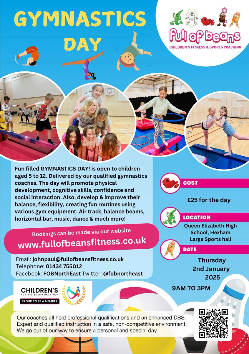 Full of Beans Childrens Fitness & Sport North East (@fobnortheast) on Twitter photo 