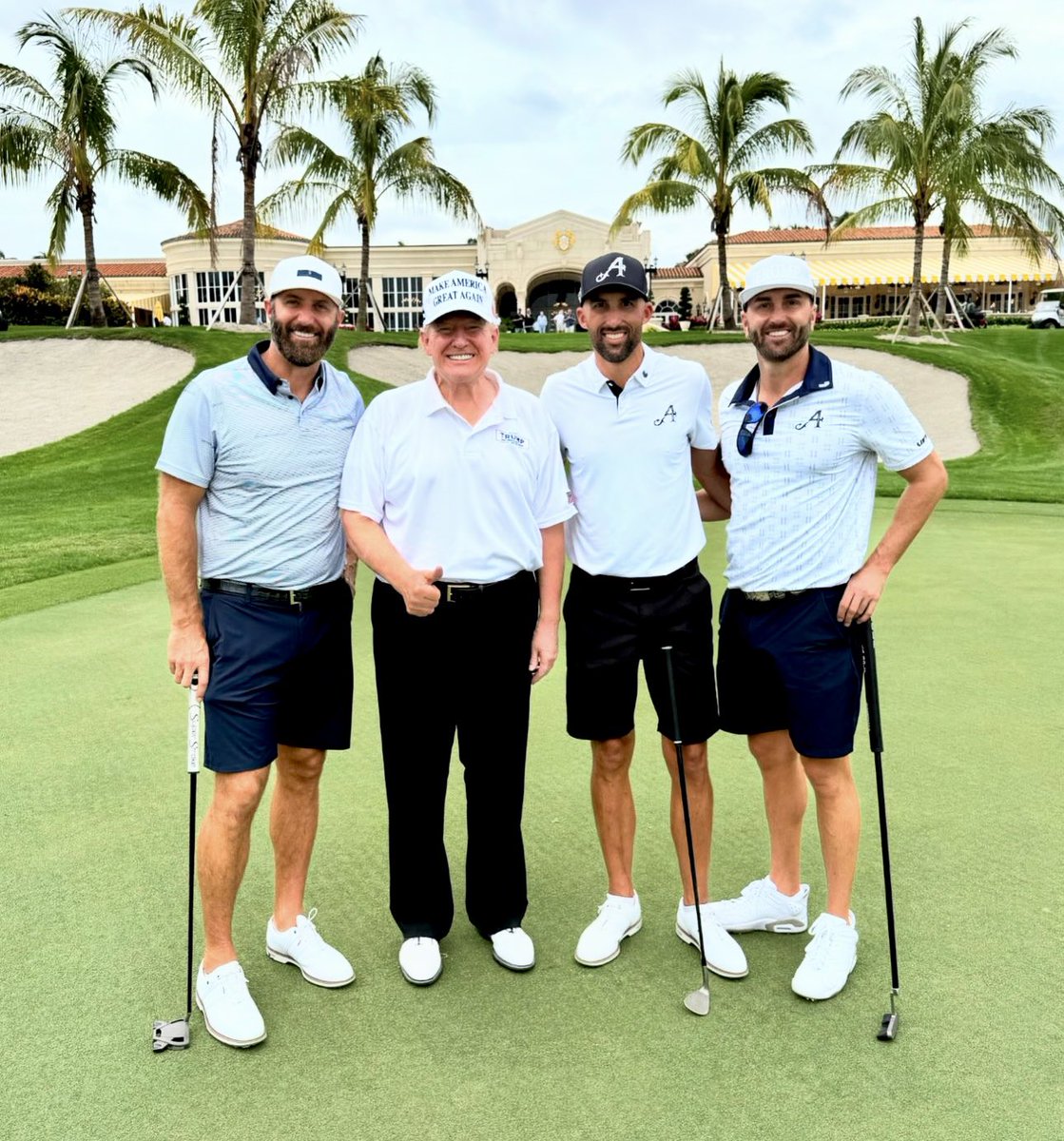 DanScavino's tweet photo. 11/20/24 | 45–47⛳️🏌️‍♂️ https://t.co/UwZjA6xktf