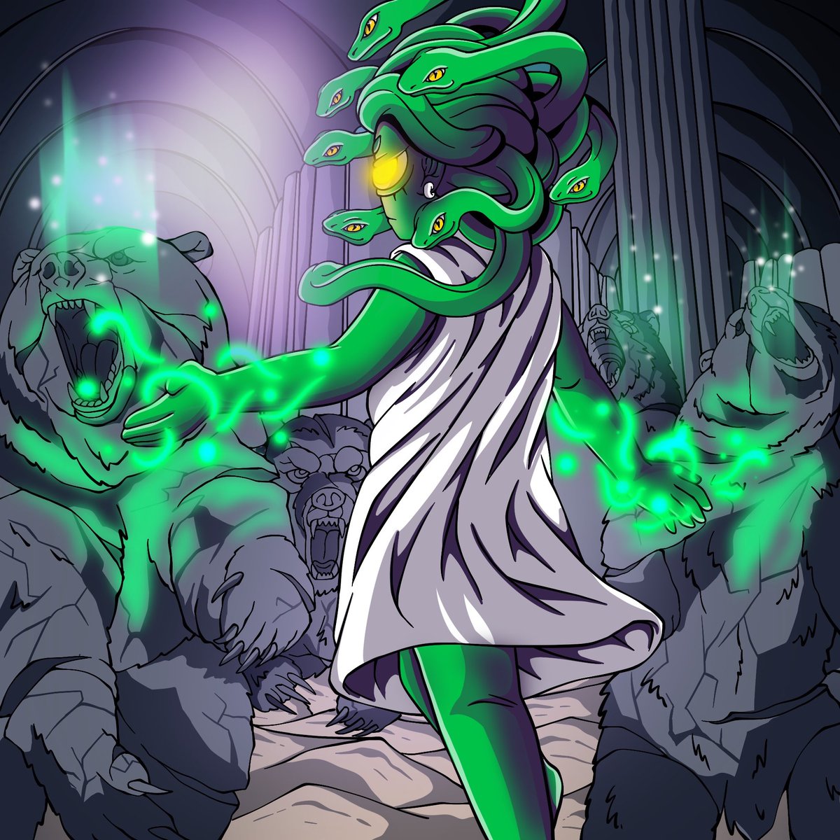 arcticdotfun's tweet photo. @dubzyxbt Actions have consequences… just ask the Queen 🐍 https://t.co/Hxx0kyzu5M