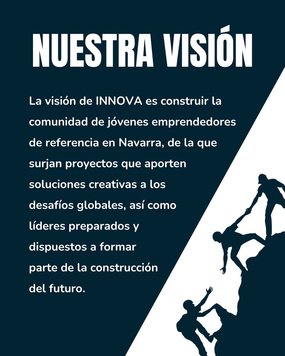 innova_na's tweet photo. 👉¿QUE ES INNOVA?👈

⚫️⚪️INNOVA es una asociación juvenil fundada con el objetivo de formar una comunidad de jóvenes dispuestos a ‼️MARCAR LA DIFERENCIA‼️

¿Te gustaría comenzar una aventura con nosotros?✈️

 ✅️VISITA LA WEB https://t.co/tK3VYwC1iU para unirte.#emprendimiento https://t.co/al70eZ4F85