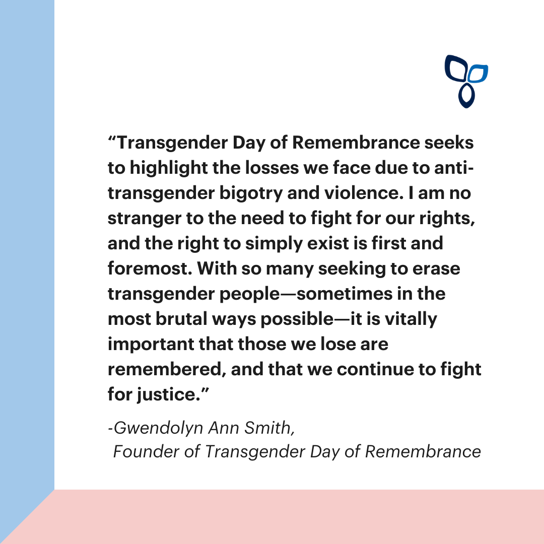 Today, we recognize Transgender Day of Remembrance to reflect on the role that schools have in ensuring that they are safe and accepting spaces for students of all gender identities.   

#onted #studentvoice