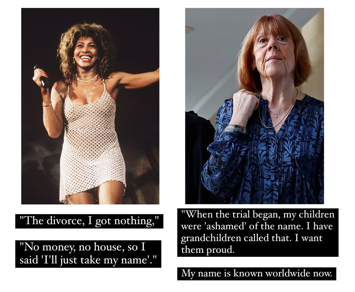 Never underestimate a woman’s strength to own and reclaim their name…