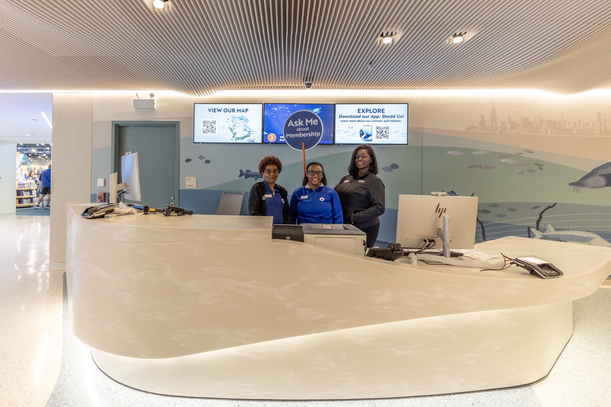 Dive into our enhanced entry experience! Featuring improved physical accessibility of our historic building, guests will have more choices when beginning their journey with the aquatic world. 🌊

Experience it for yourself; we can't wait to welcome you — bit.ly/3ZfdcWw.