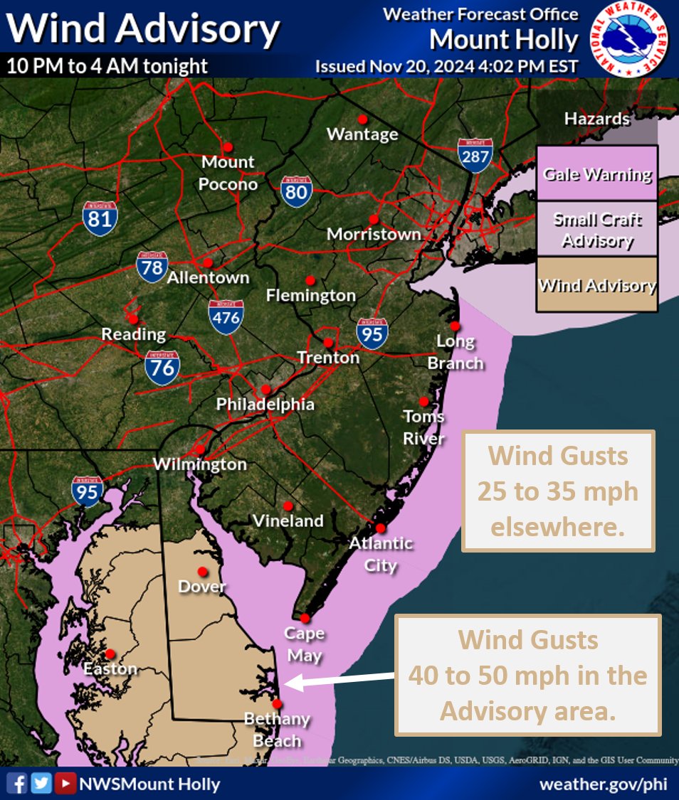 NWS Mount Holly tweet media