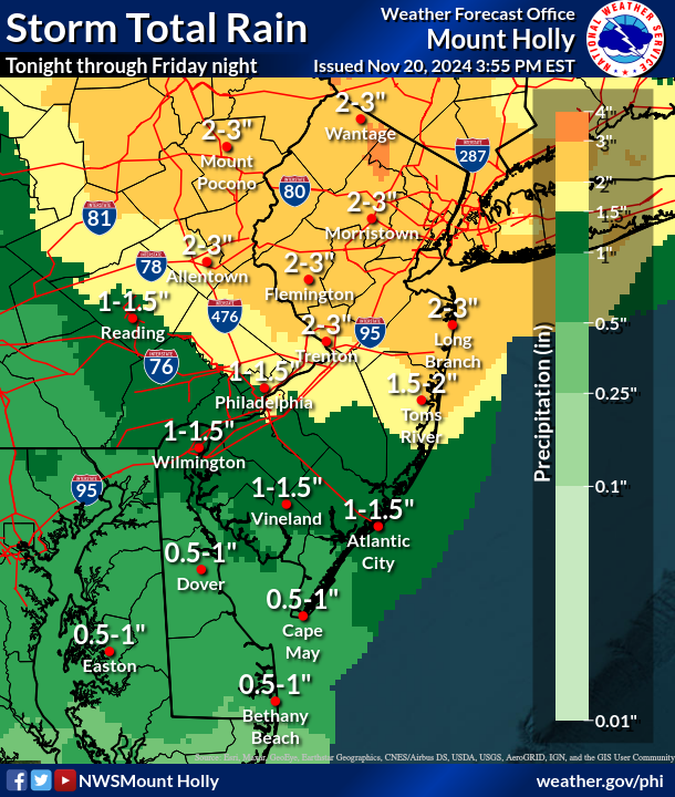 NWS Mount Holly tweet media