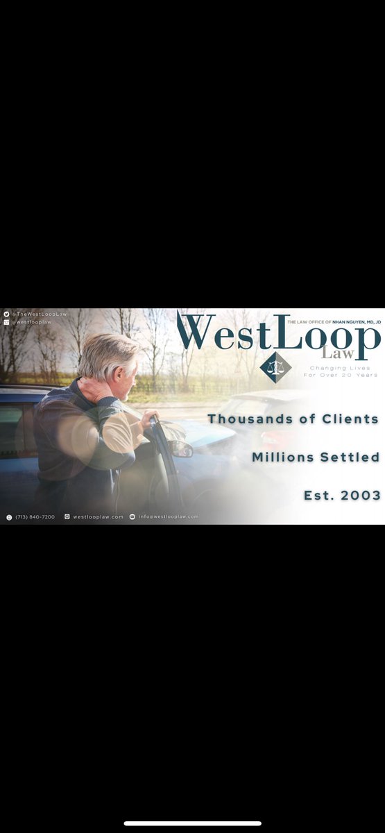 Amaree Abram (@amareeabram) on Twitter photo In 2019 alone, 5,005 fatalities resulted from crashes involving large trucks. The aftermath of these accidents can be devastating, but legal advocacy can provide the support needed to rebuild lives
<a href="/TheWestLoopLaw/">WestLoopLaw</a>
westlooplaw.com
(713) 840-7200 In 2019 alone, 5,005 fatalities resulted from crashes involving large trucks. The aftermath of these accidents can be devastating, but legal advocacy can provide the support needed to rebuild lives
<a href="/TheWestLoopLaw/">WestLoopLaw</a>
westlooplaw.com
(713) 840-7200