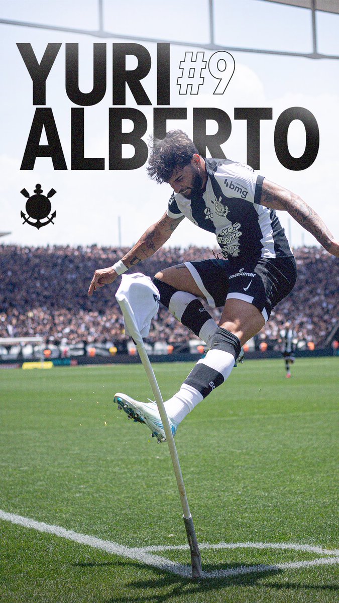 Papel de parede do nosso 9️⃣? Temos! ⚽️🖤🤍

#VaiCorinthians