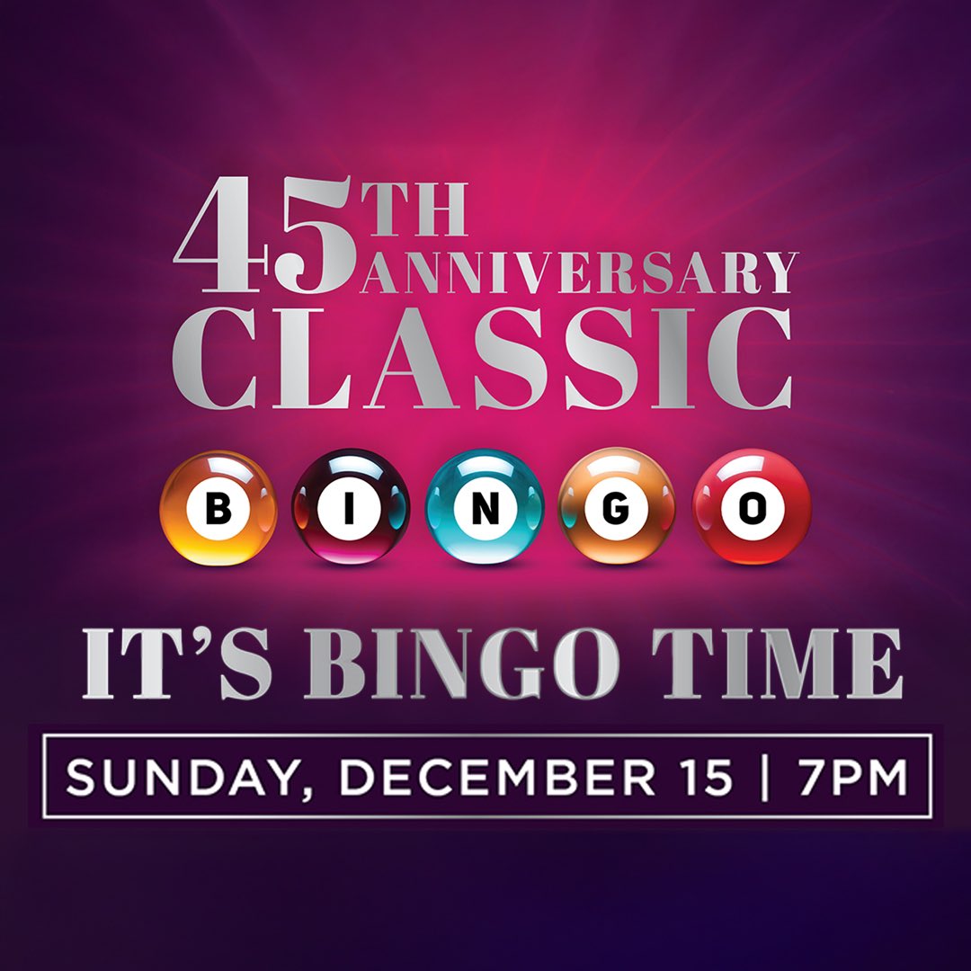 BINGO! 🎉 

We’re celebrating Classic’s 45th Anniversary by bringing the game that started it all for one unforgettable night. Join us on December 15 for our anniversary event packed with excitement, prizes, and Classic nostalgia!

#bingo #southflorida