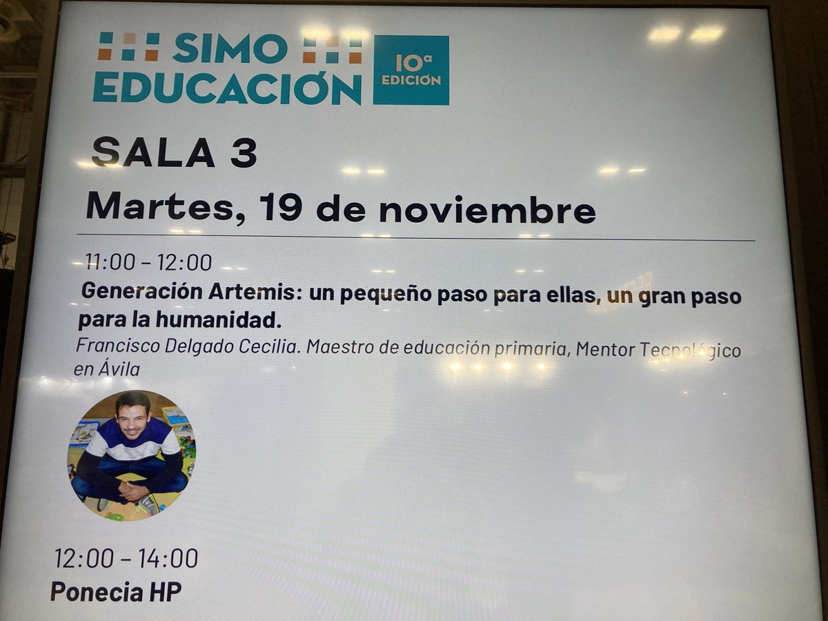 arcipreste2009's tweet image. No os podéis imaginar lo que he disfrutado en @SIMOEDU_ “Los sueños se hacen realidad con esfuerzo diario” He tenido la suerte de recibir mi segundo reconocimiento. Y, “no hay dos sin tres”. Mil gracias y seguiremos sumando. @educacion3_0 @educacyl @scientix_eu @educaINTEF