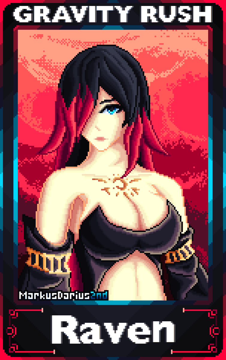 MarkusDarius2nd's tweet image. Raven - Gravity Rush 🐦‍⬛

FINALLY FINISHED!! Thank you all so much for your support &amp;lt;3

#pixelart #GravityRush #GravityDaze