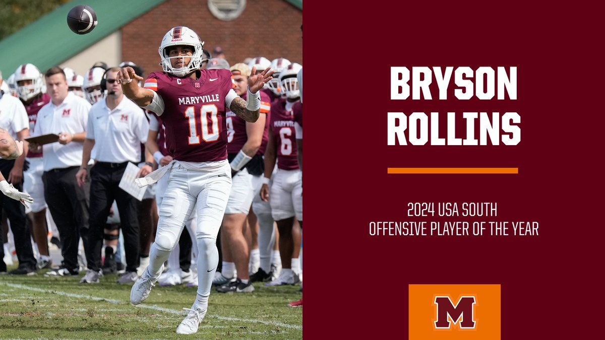 Maryville College Athletics (@mcscots) on Twitter photo Offensive Player of the Year!
tinyurl.com/37z4tf42
#goscots <a href="/usa_south/">USA South Athletic Conference</a> Offensive Player of the Year!
tinyurl.com/37z4tf42
#goscots <a href="/usa_south/">USA South Athletic Conference</a>