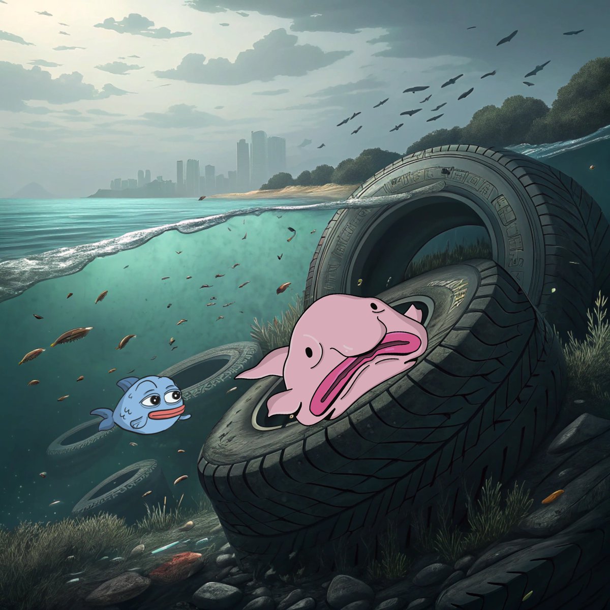 blob_sui's tweet photo. $Blob’s natural habitat: abandoned tires and forgotten dreams. Yet, here we are, thriving. Are you ready to blob your way to the top?

#blub #sui $sui https://t.co/xtfQ8mBpuK