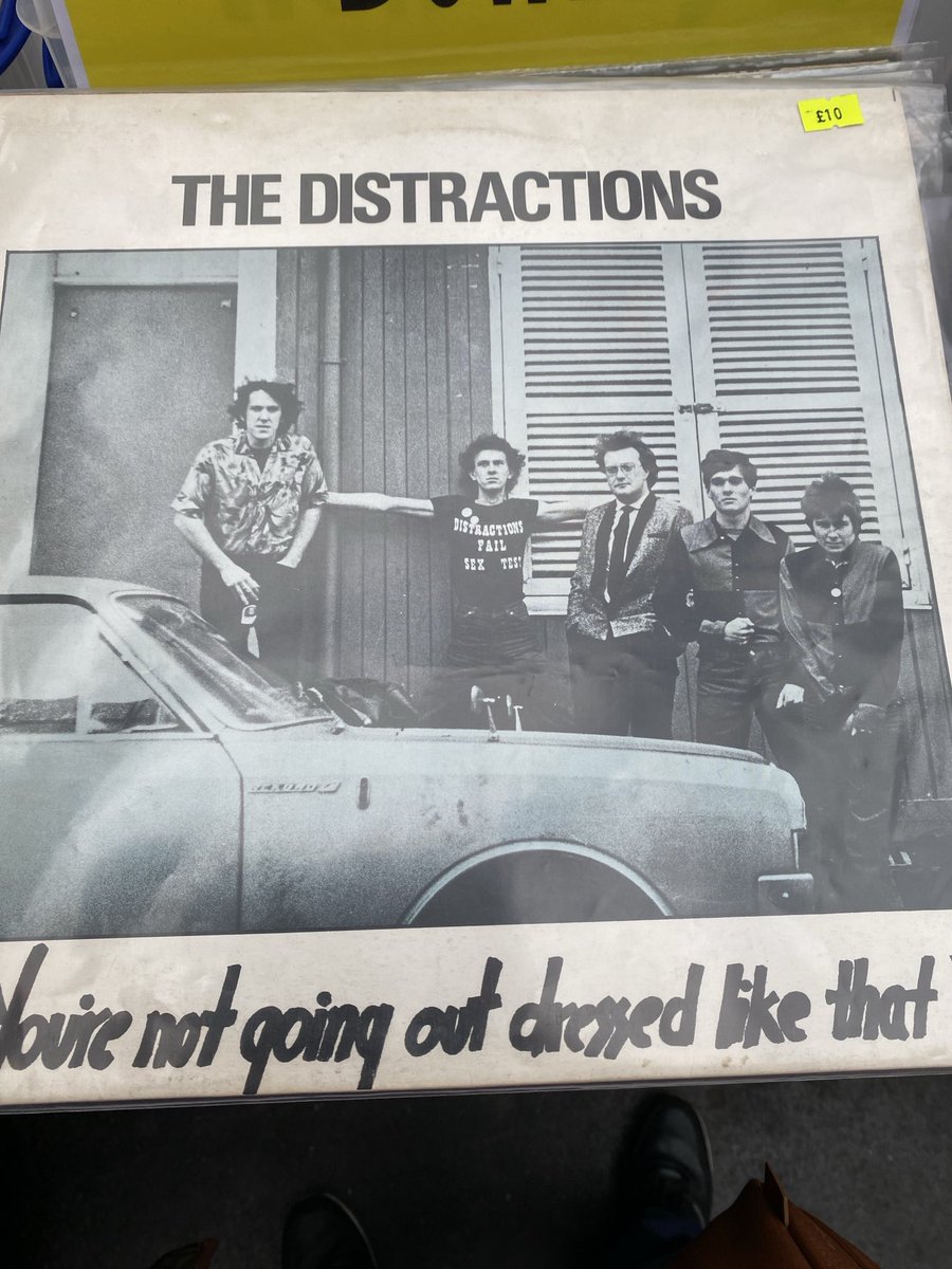 Look what I found in Altrincham market stall the other week? ⁦<a href="/DistractionsMcr/">The Distractions</a>⁩. arrived #Aukland today where a certain Mr Stephen Perrin now resides. Of course the original #Campion recordings predate the TJM release &amp; available now on Spotify &amp; other digital platforms