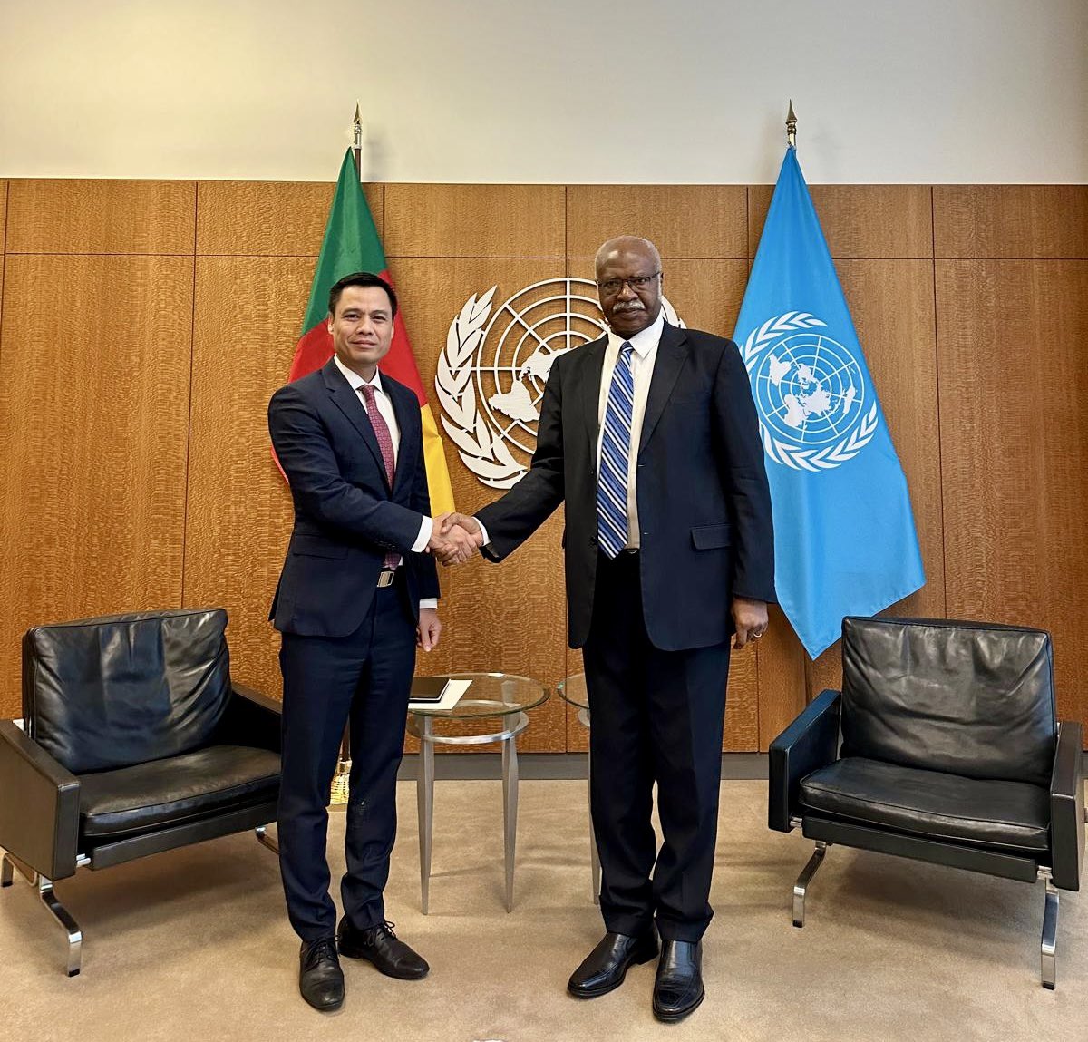Today, I met with the Permanent Representative of Viet Nam and discussed my priorities and the work of the General Assembly. 

I also congratulated Viet Nam on its re-election to the UN Commission on International Trade Law (UNCITRAL) for the 2025–2031 term.