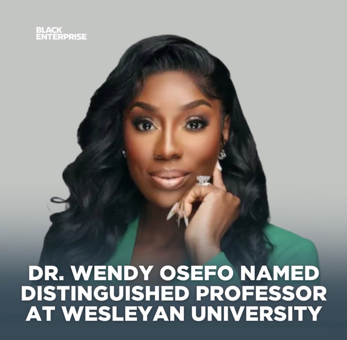 JaysRealityBlog's tweet photo. Congratulations to Dr. Wendy on being named Distinguished Professor at Wesleyan University where she will teach a course on “The Sociology on Reality TV!” 🌸❤️ #RHOP https://t.co/M2FXDPBVLj