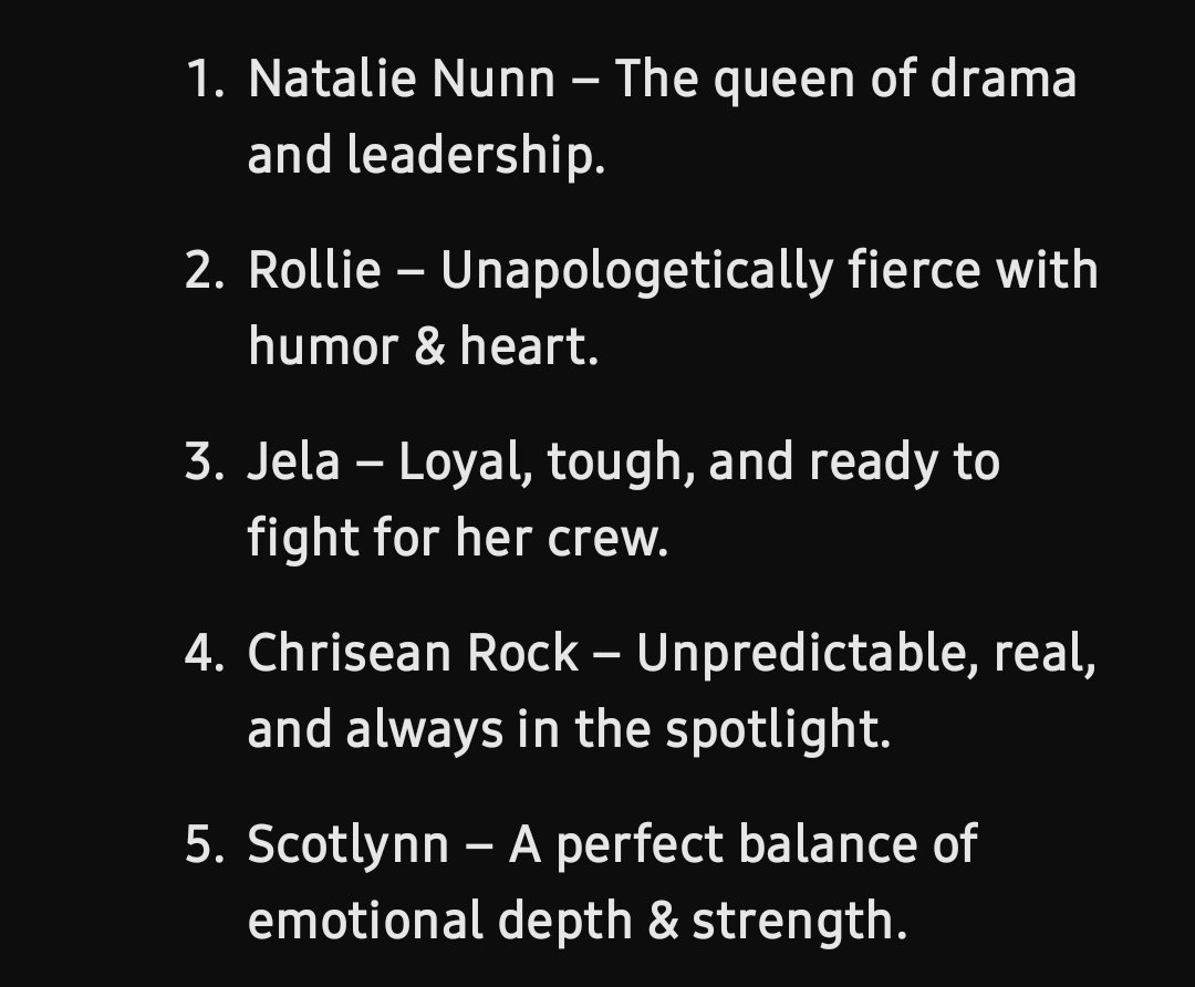 Baddie TEA tweet media