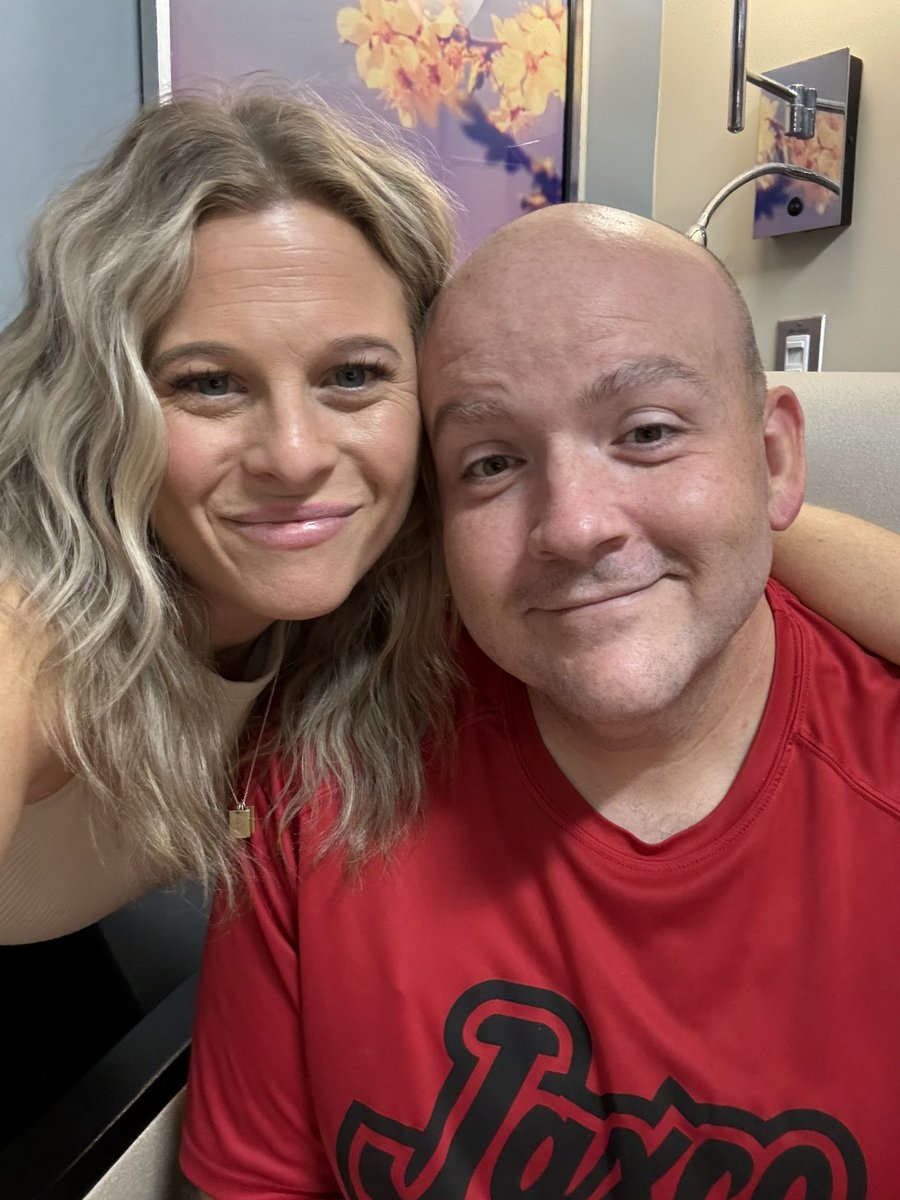 I haven’t seen this face in 18 years! Baby face is headed home! All bloodwork numbers were good and the doctor gave the green light to head home!! Been a long 21 days away from my family and I can’t wait to squeeze my boys! Thank you to everyone for all the prayers and love! ❤️